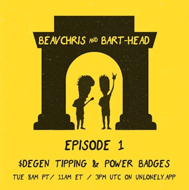 The BeavChris and BArt-Head Show logo