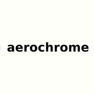 aerochrome ⭐ logo