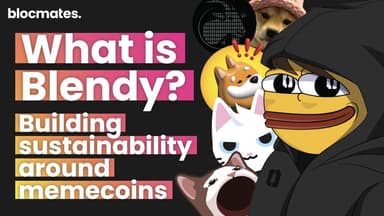 What is Blendy? Building Sustainability Around Memecoins | Blendy Overview | blocmates