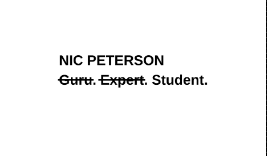 Nic Peterson Stuff and Things logo