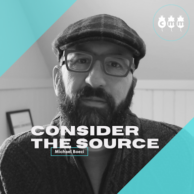 Michael Boezi: Consider the Source logo